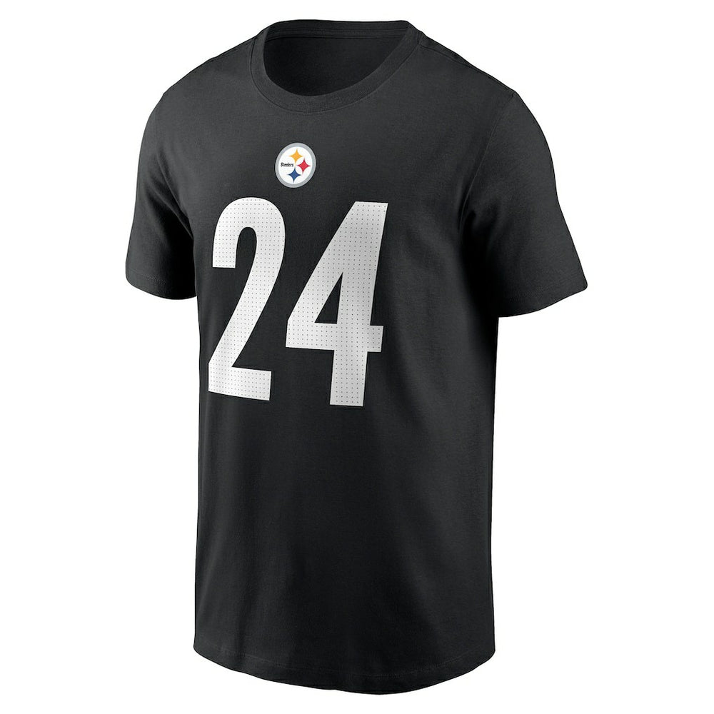 Joey Porter Jr. Pittsburgh Steelers Player Name & Number T-Shirt - Black - Nike