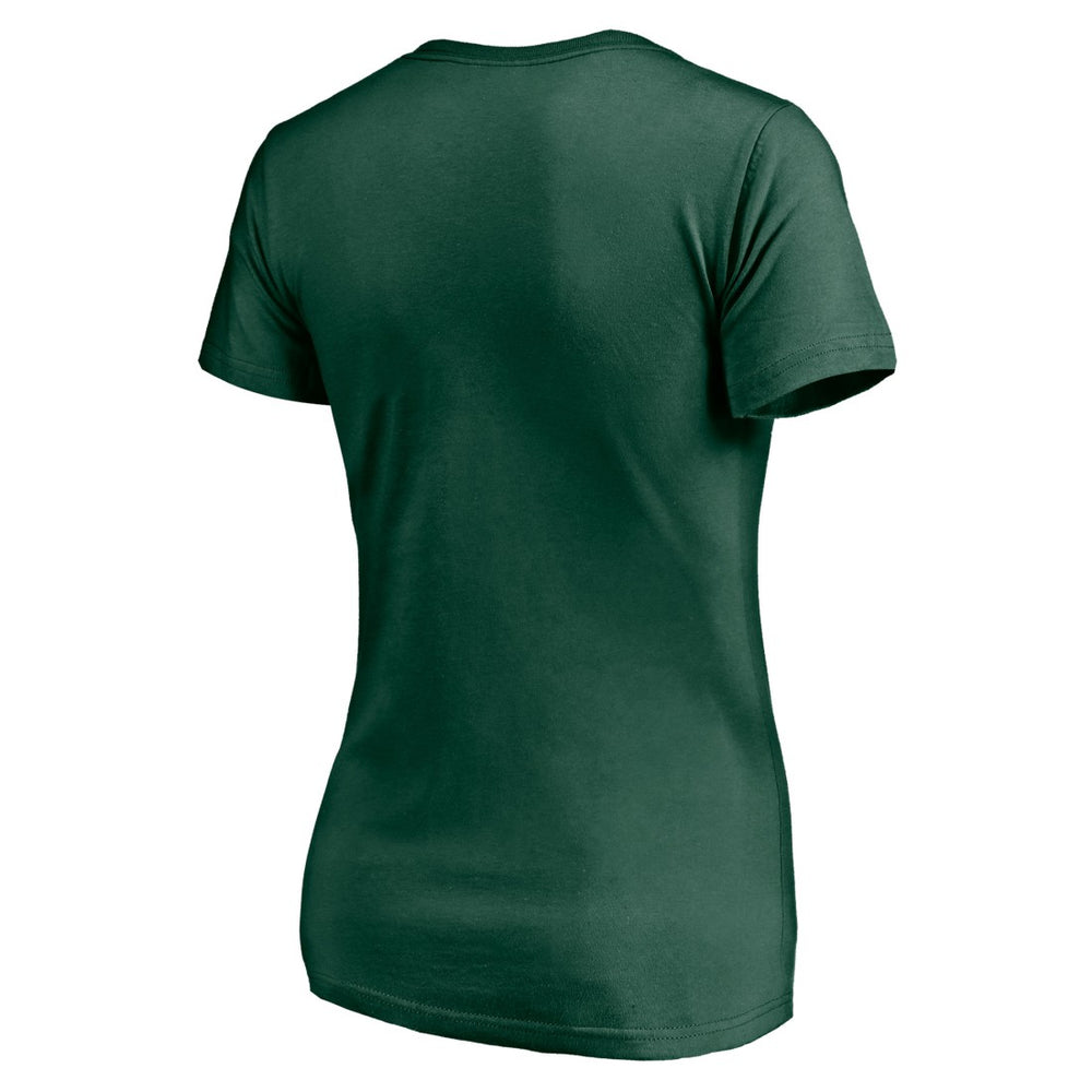 Green Bay Packers Women's Hometown Collection V-Neck T-Shirt - Green - NFL