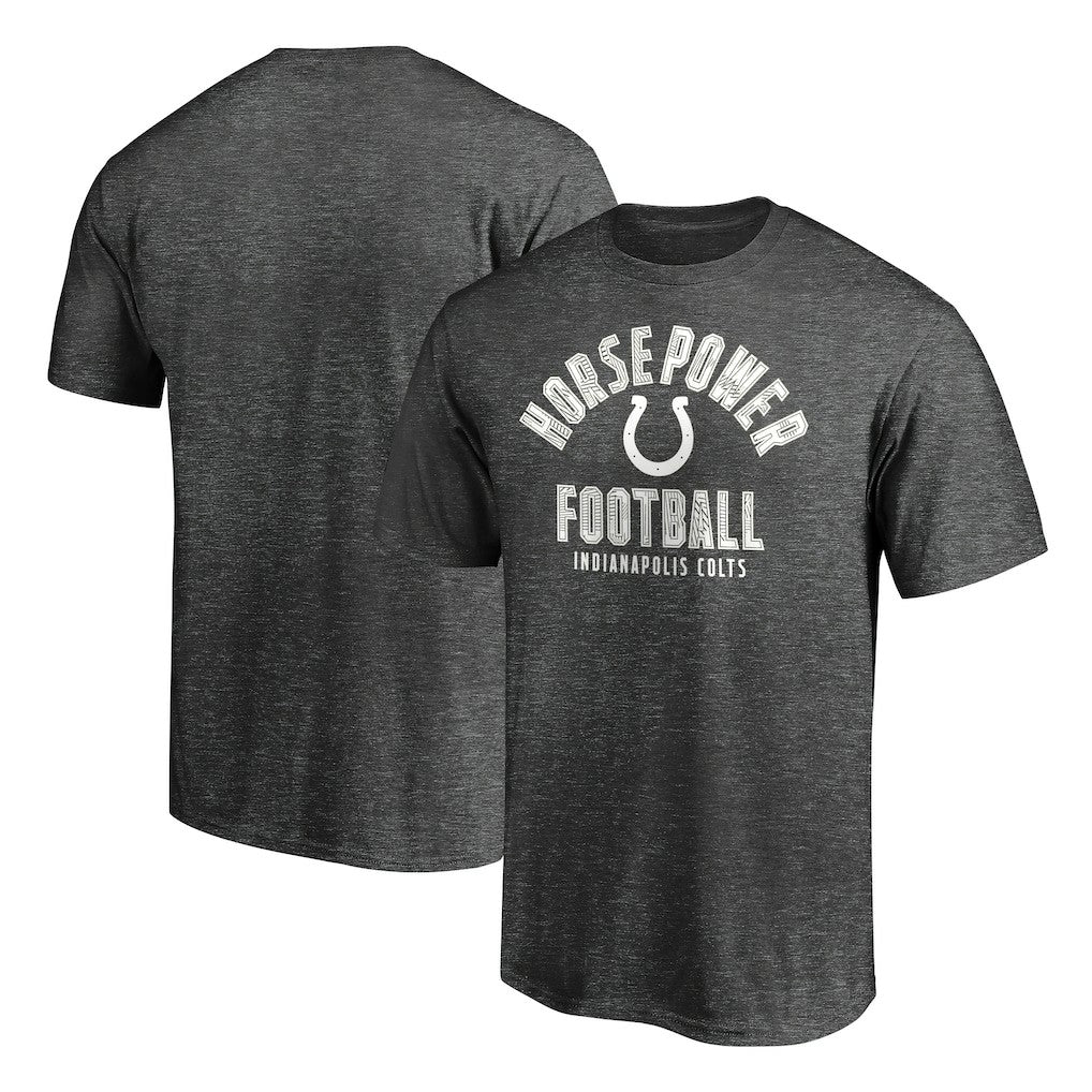 Indianapolis Colts Nickname Arc T-Shirt - Charcoal - NFL