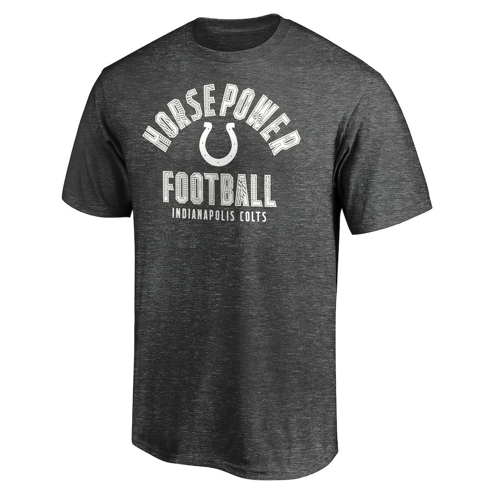 Indianapolis Colts Nickname Arc T-Shirt - Charcoal - NFL