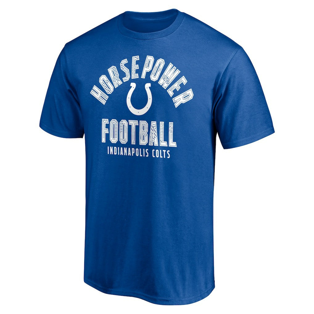 Indianapolis Colts Nickname Arc T-Shirt - Royal - NFL