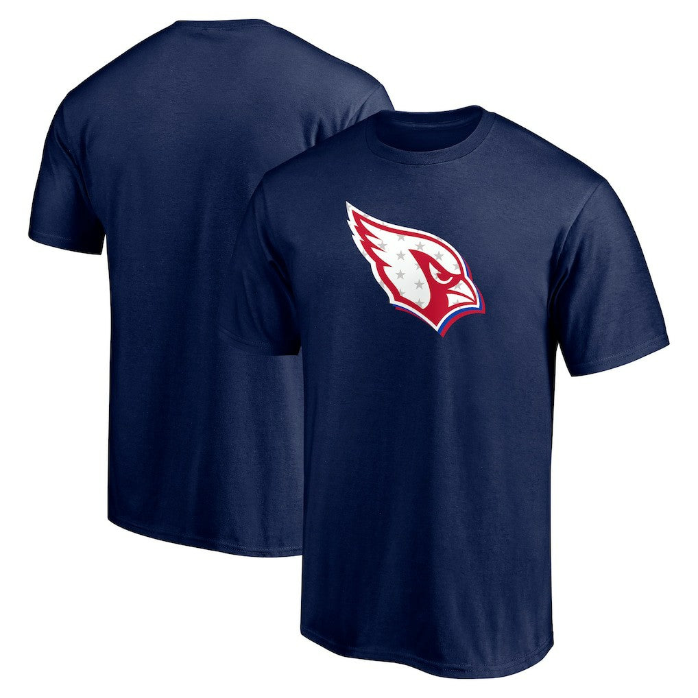 Arizona Cardinals Red White and Team T-Shirt - Navy - NFL