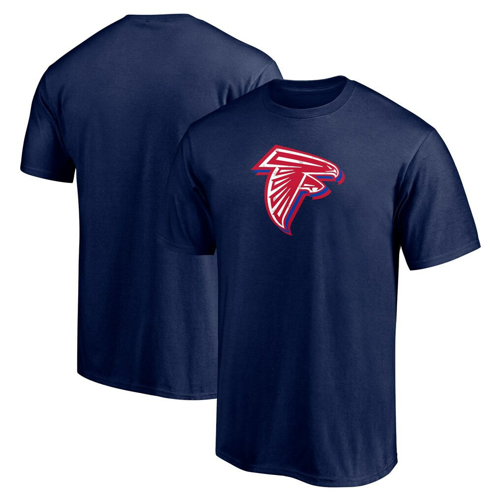 Atlanta Falcons Red White and Team T-Shirt - Navy - NFL