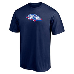 Baltimore Ravens Red White and Team T-Shirt - Navy - NFL