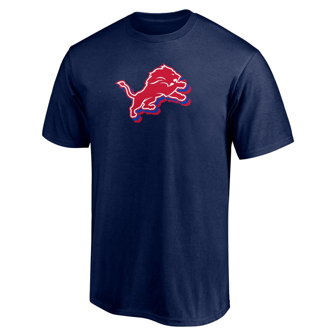 Detroit Lions Red White and Team T-Shirt - Navy - NFL