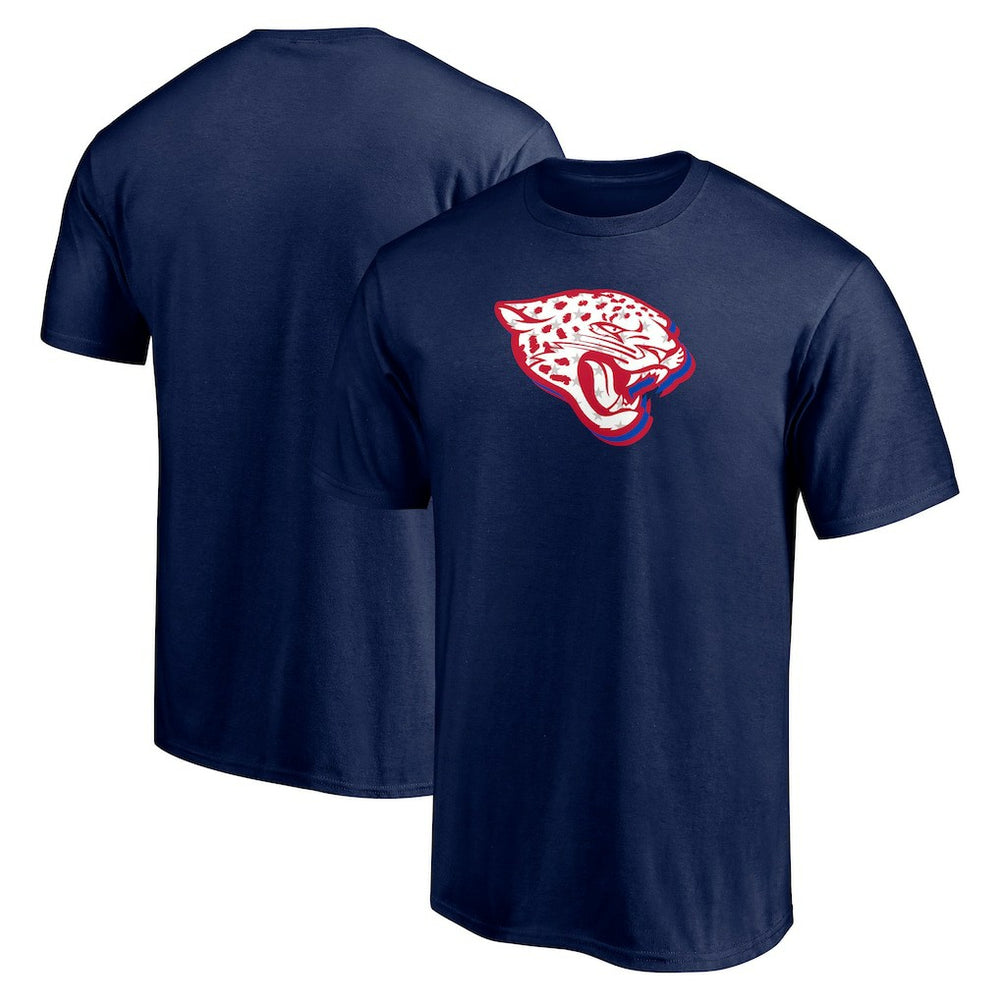 Jacksonville Jaguars Red White and Team T-Shirt - Navy - NFL