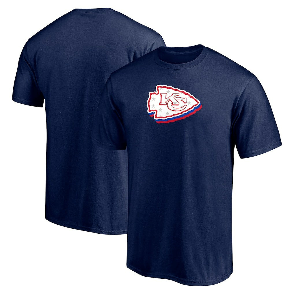 Kansas City Chiefs Red White and Team T-Shirt - Navy - NFL