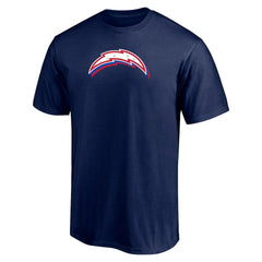 Los Angeles Chargers Red White and Team T-Shirt - Navy - NFL