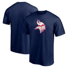 Minnesota Vikings Red White and Team T-Shirt - Navy - NFL