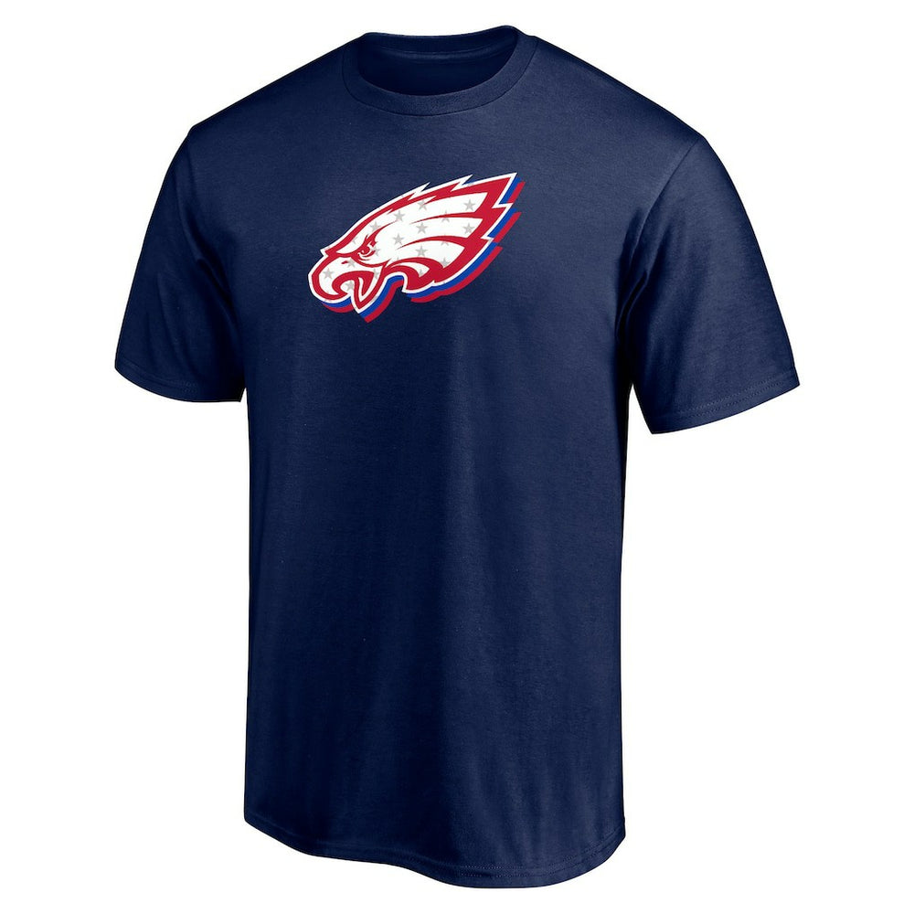 Philadelphia Eagles Red White and Team T-Shirt - Navy - NFL