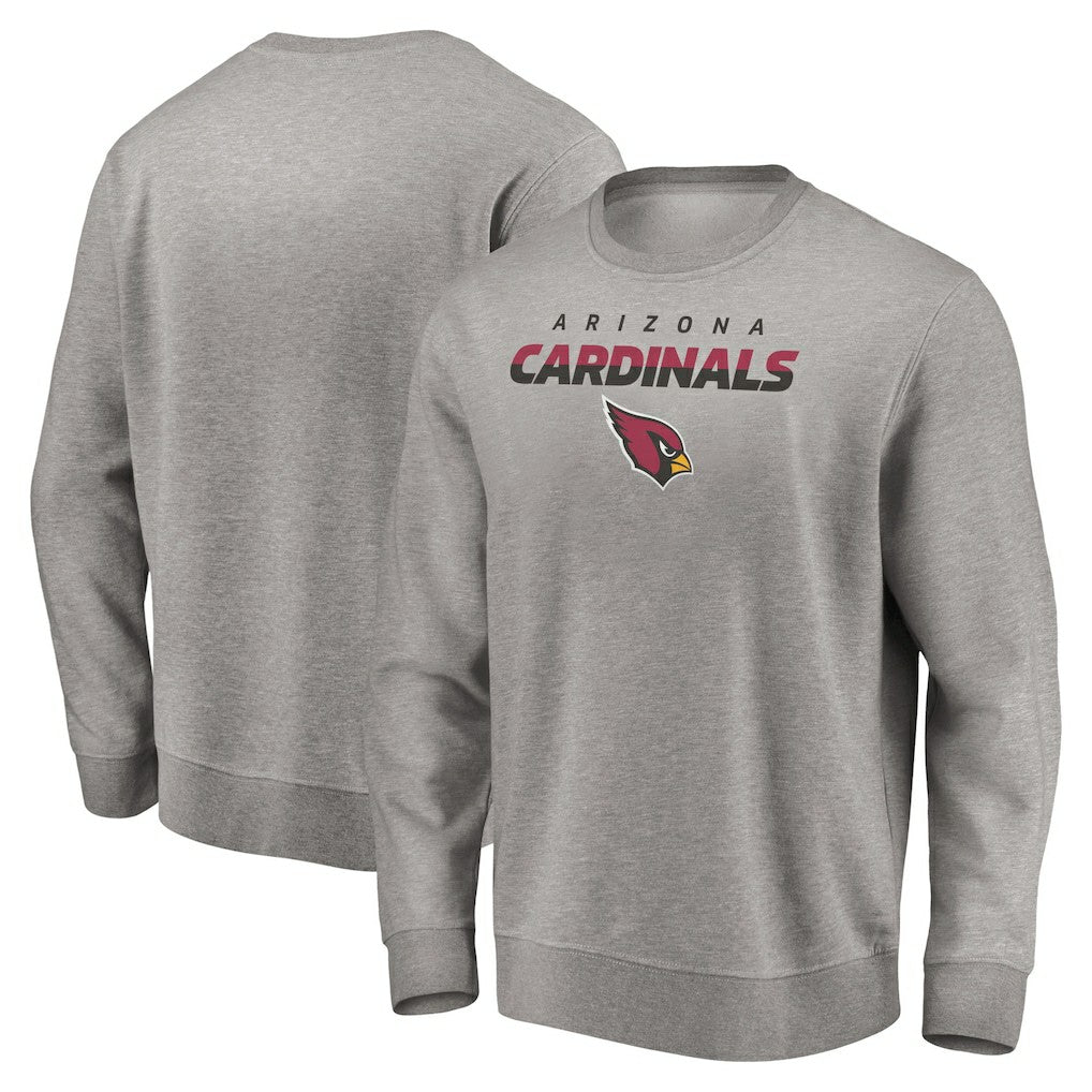Arizona Cardinals Elevate Play Pullover Sweatshirt - Gray - NFL