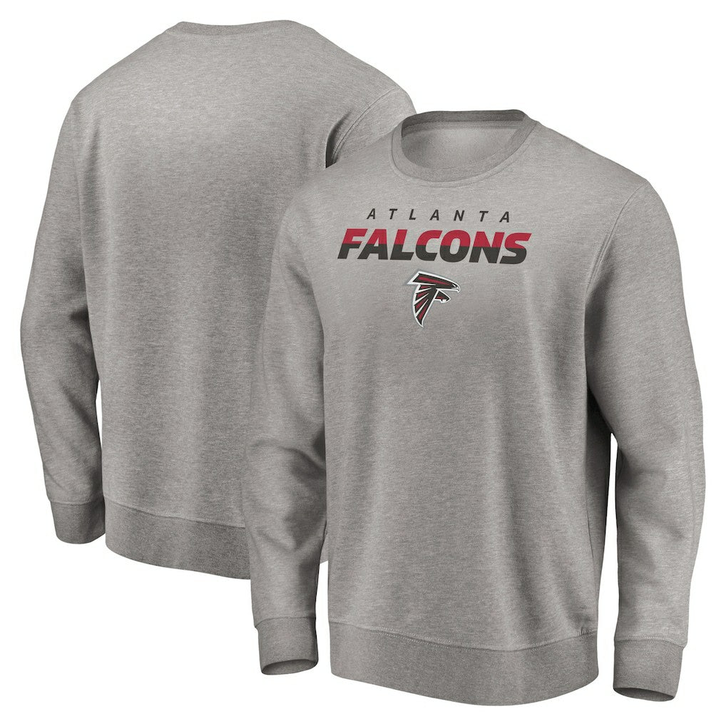 Atlanta Falcons Elevate Play Pullover Sweatshirt - Gray - NFL