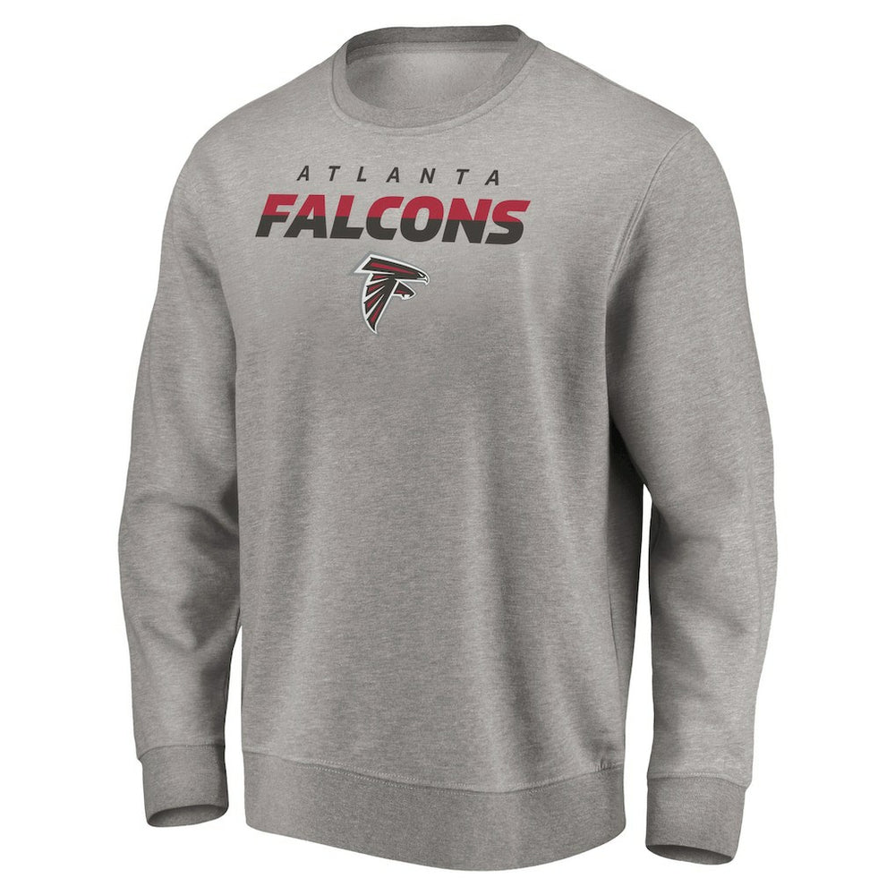 Atlanta Falcons Elevate Play Pullover Sweatshirt - Gray - NFL