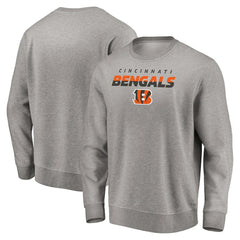 Cincinnati Bengals Elevate Play Pullover Sweatshirt - Gray - NFL