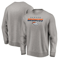 Denver Broncos Elevate Play Pullover Sweatshirt - Gray - NFL