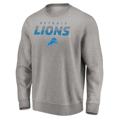 Detroit Lions Elevate Play Pullover Sweatshirt - Gray - NFL