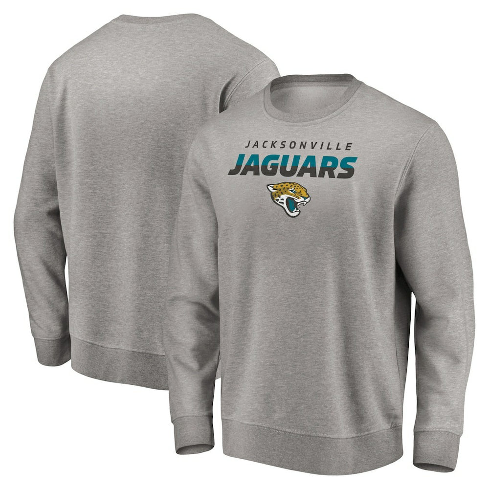 Jacksonville Jaguars Elevate Play Pullover Sweatshirt - Gray - NFL
