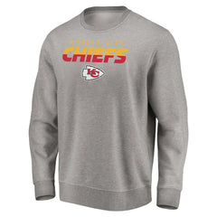 Kansas City Chiefs Elevate Play Pullover Sweatshirt - Gray - NFL
