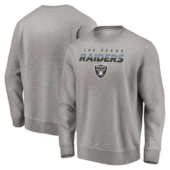 Las Vegas Raiders Elevate Play Pullover Sweatshirt - Gray - NFL