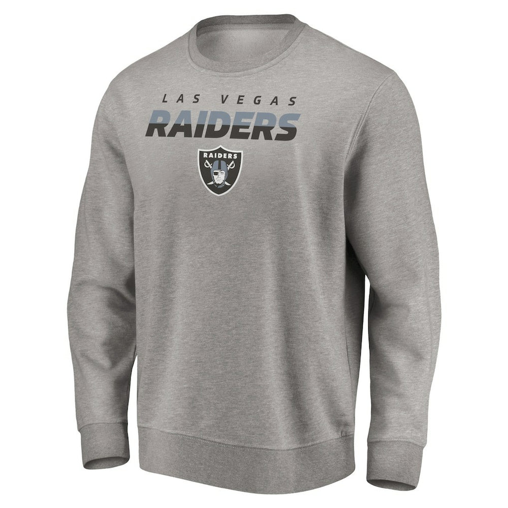 Las Vegas Raiders Elevate Play Pullover Sweatshirt - Gray - NFL