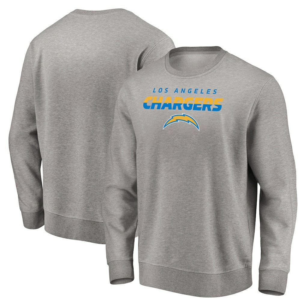 Los Angeles Chargers Elevate Play Pullover Sweatshirt - Gray - NFL
