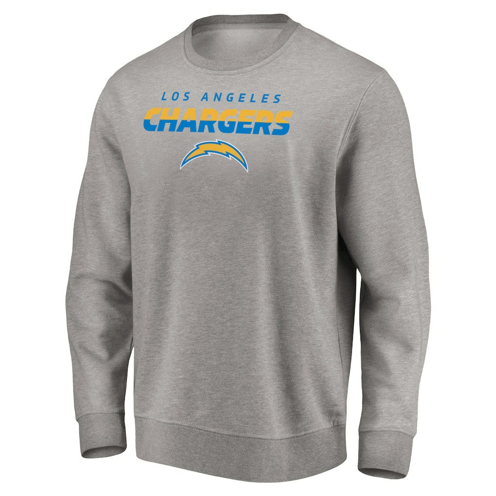 Los Angeles Chargers Elevate Play Pullover Sweatshirt - Gray - NFL