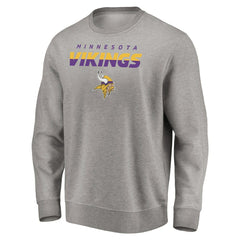 Minnesota Vikings Elevate Play Pullover Sweatshirt - Gray - NFL