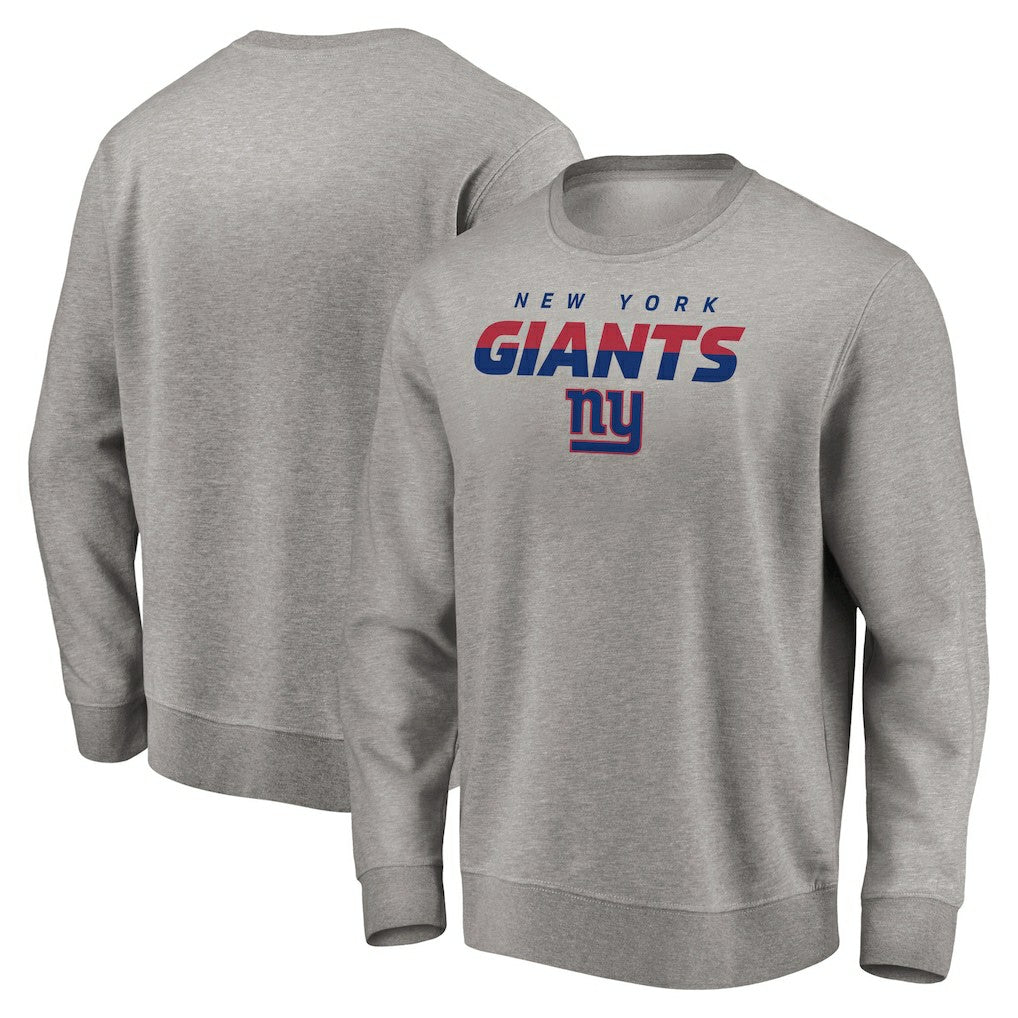 New York Giants Elevate Play Pullover Sweatshirt - Gray - NFL