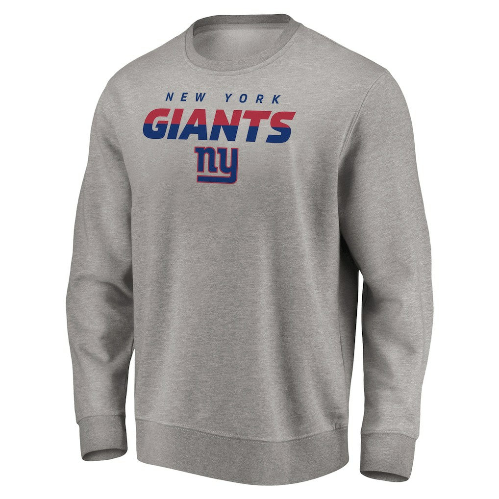 New York Giants Elevate Play Pullover Sweatshirt - Gray - NFL