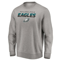 Philadelphia Eagles Elevate Play Pullover Sweatshirt - Gray - NFL