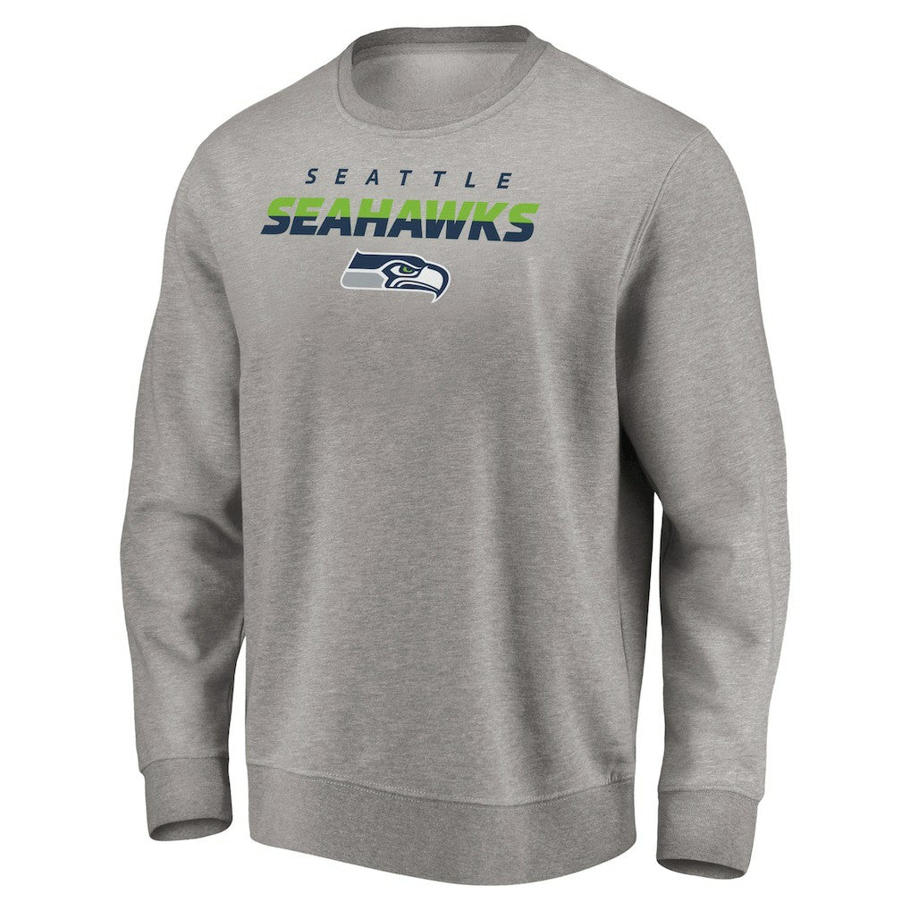 Seattle Seahawks Elevate Play Pullover Sweatshirt - Gray - NFL