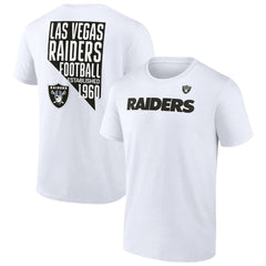 Las Vegas Raiders Hot Shot T-Shirt - White - NFL