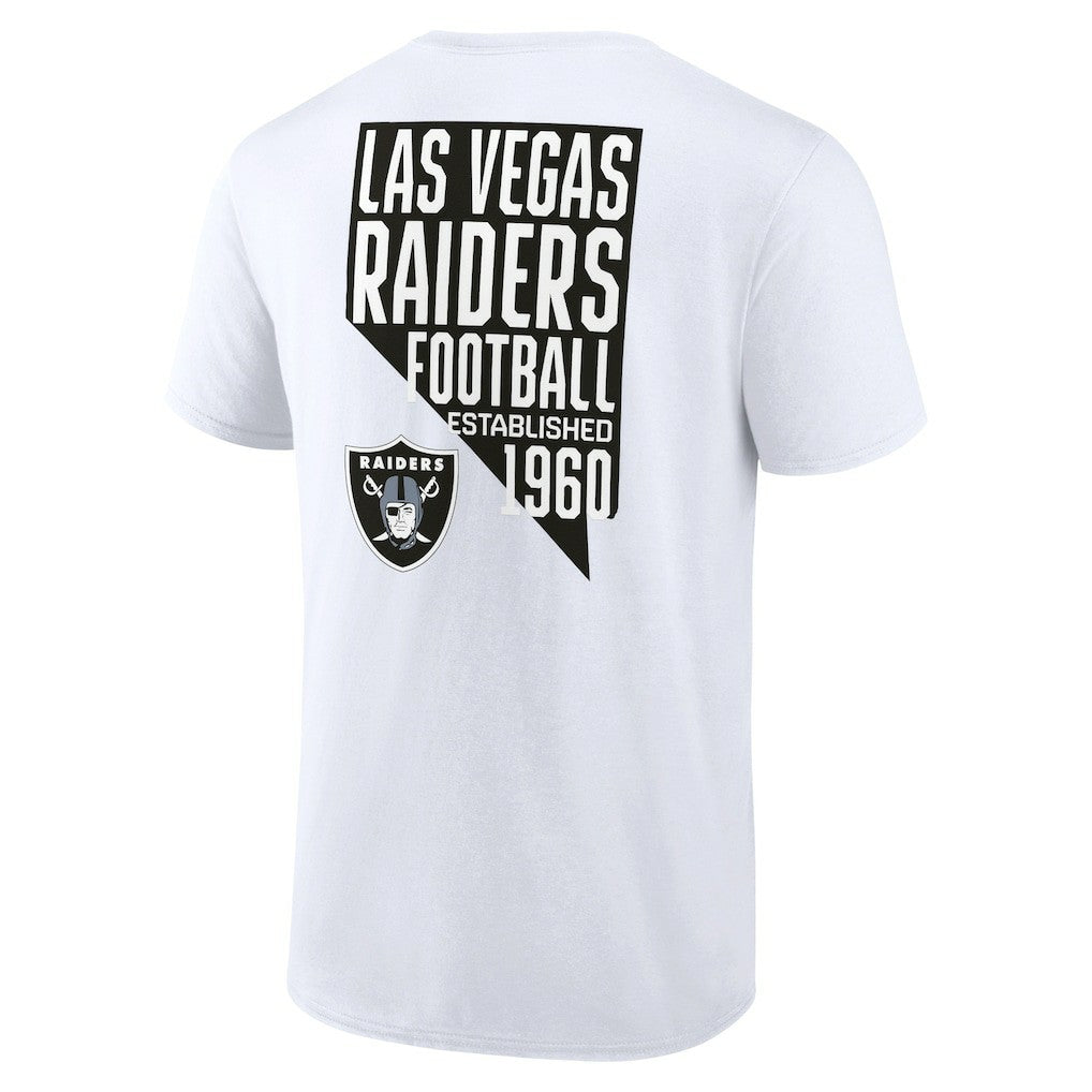 Las Vegas Raiders Hot Shot T-Shirt - White - NFL