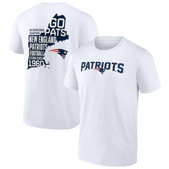 New England Patriots Hot Shot T-Shirt - White - NFL