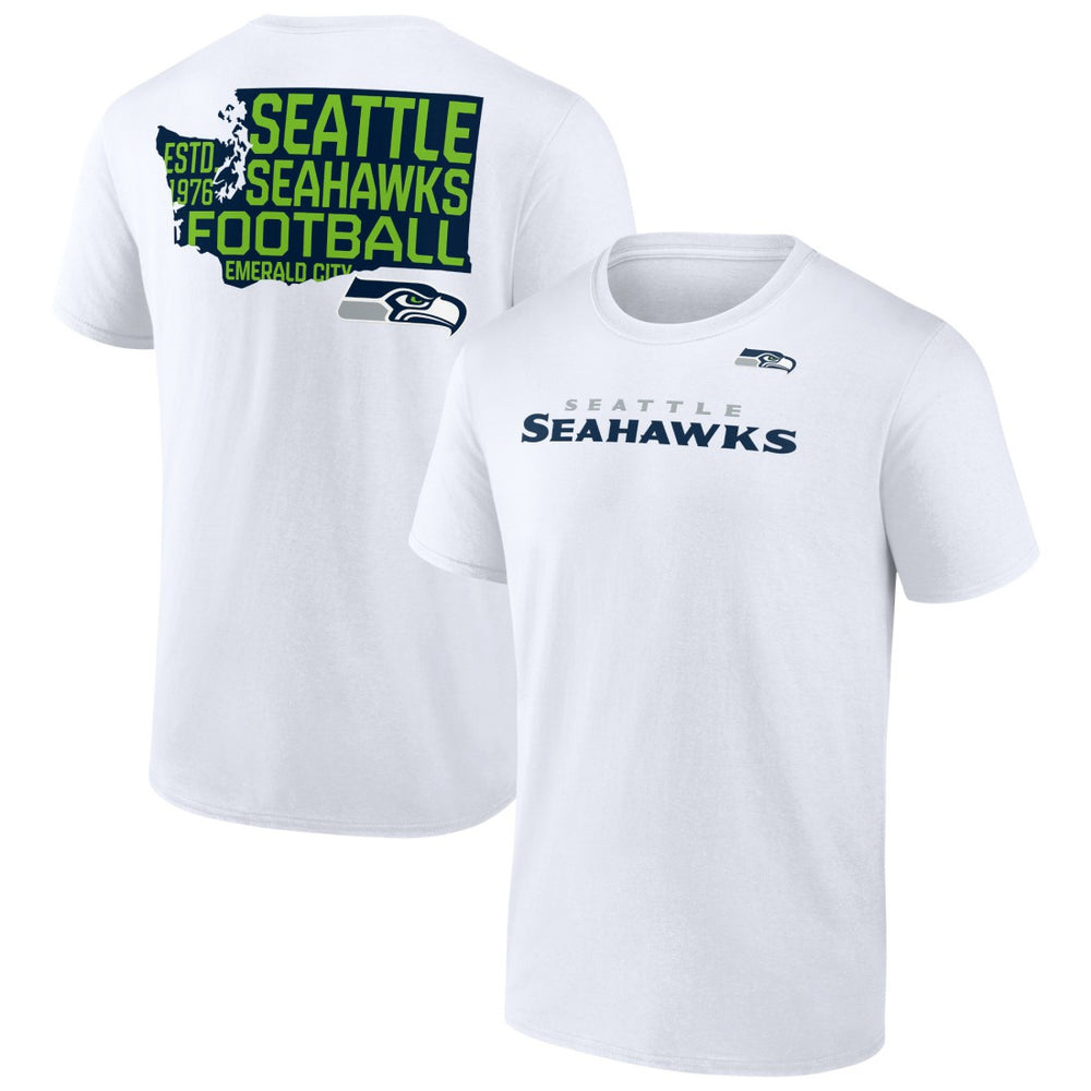 Seattle Seahawks Hot Shot T-Shirt - White - NFL