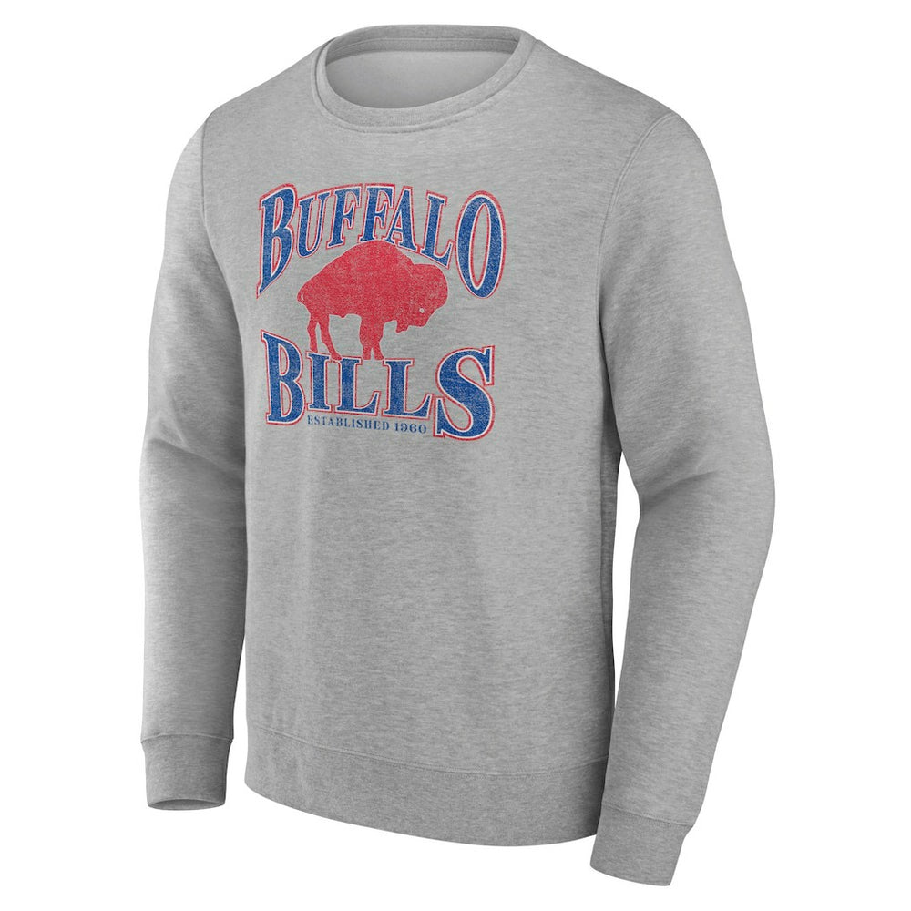 Buffalo Bills Playability Pullover Sweatshirt - Gray - NFL