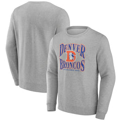 Denver Broncos Playability Pullover Sweatshirt - Gray - NFL