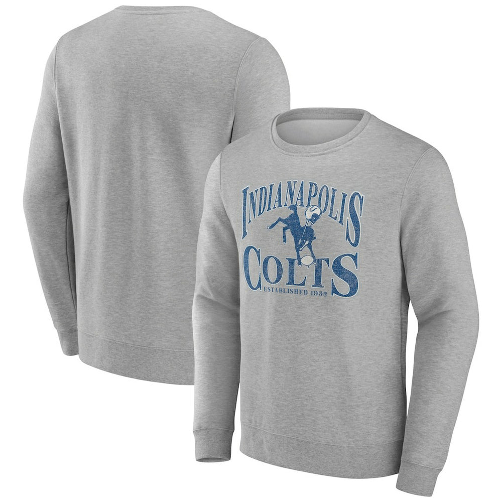 Indianapolis Colts Playability Pullover Sweatshirt - Gray - NFL