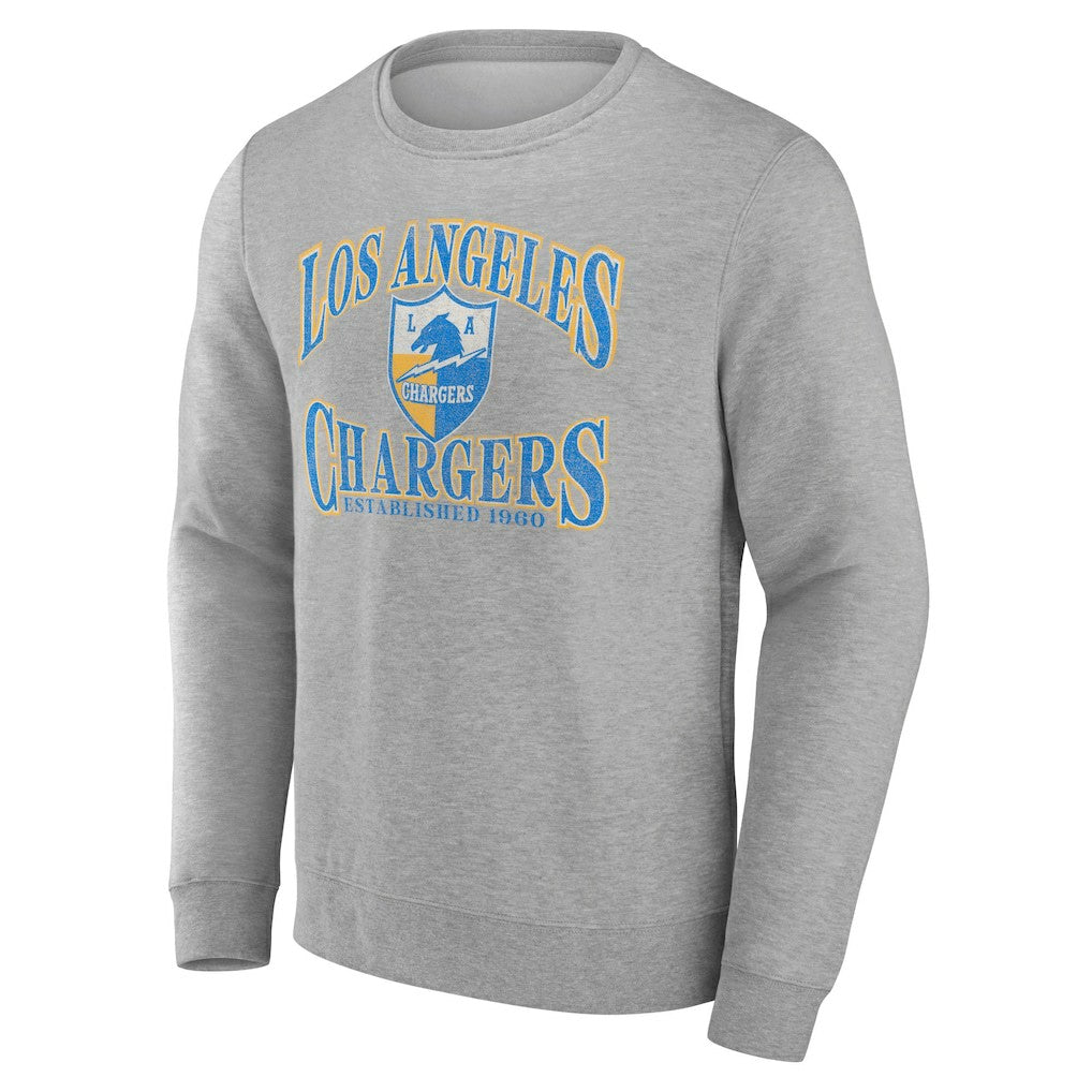Los Angeles Chargers Playability Pullover Sweatshirt - Gray - NFL
