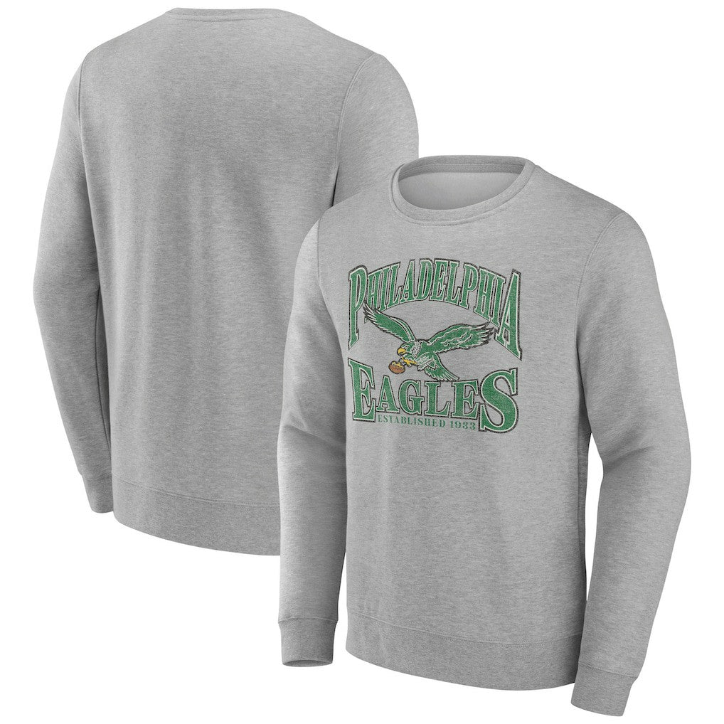 Philadelphia Eagles Playability Pullover Sweatshirt - Gray - NFL
