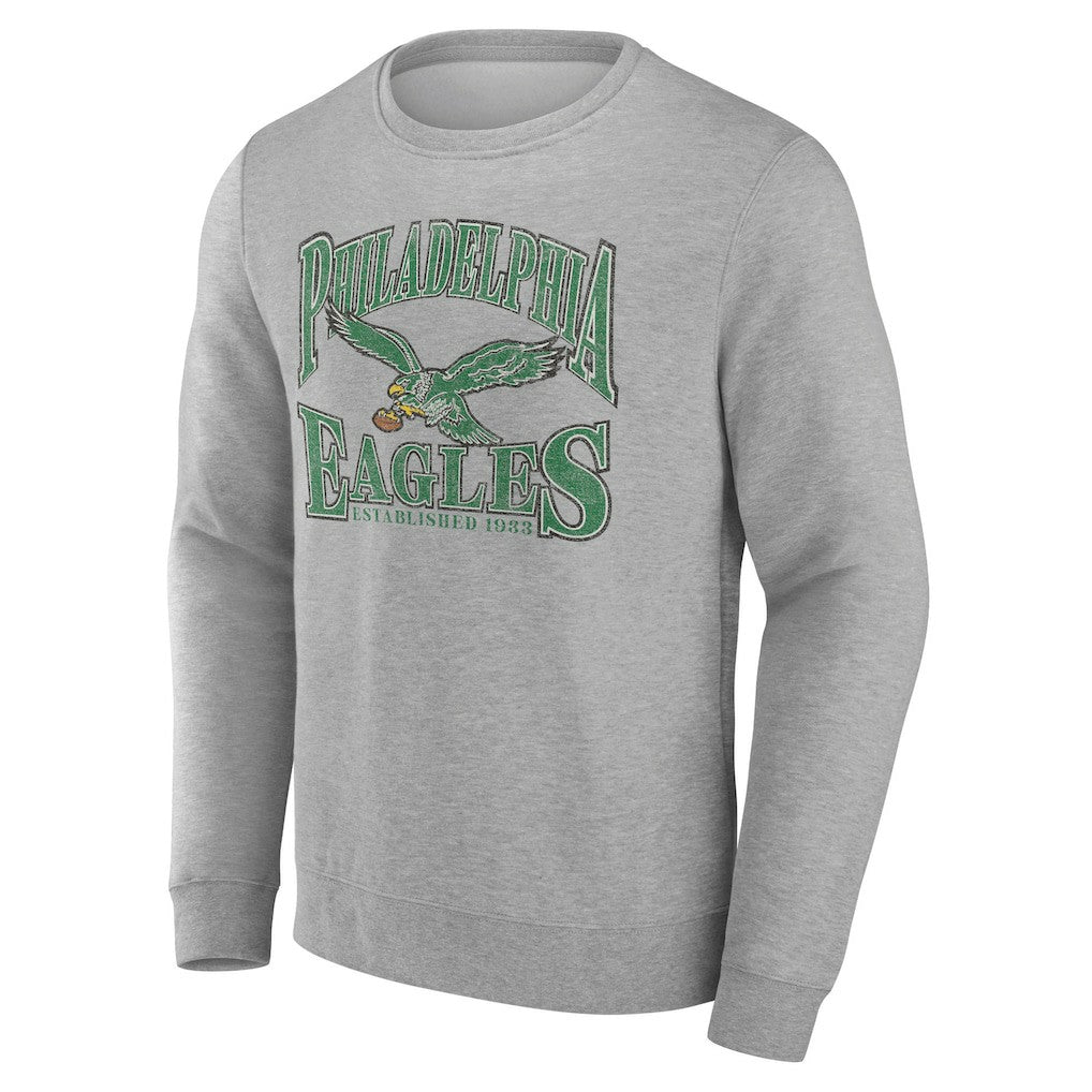 Philadelphia Eagles Playability Pullover Sweatshirt - Gray - NFL