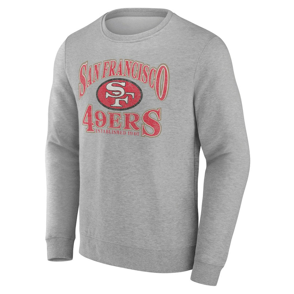 San Francisco 49ers Playability Pullover Sweatshirt - Gray - NFL