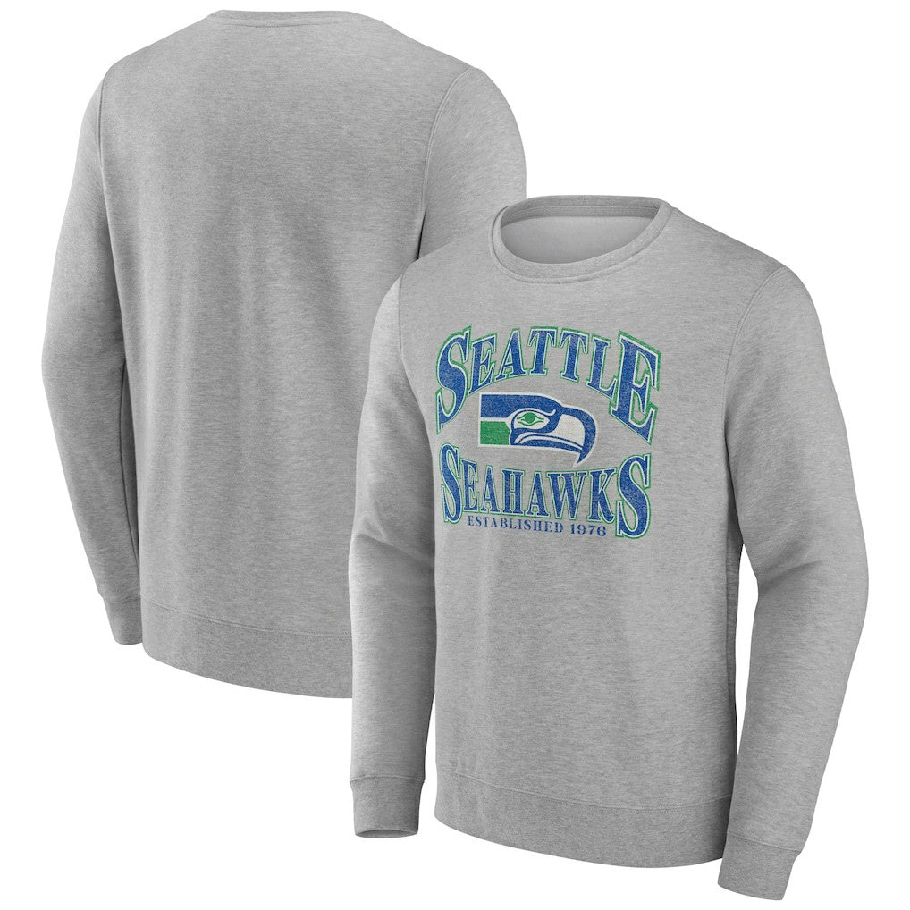 Seattle Seahawks Playability Pullover Sweatshirt - Gray - NFL