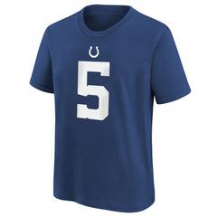 Anthony Richardson Indianapolis Colts Youth Player Name & Number T-Shirt - Royal - Nike