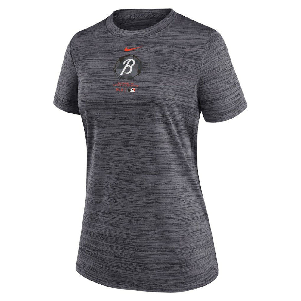 Baltimore Orioles Nike Women's City Connect Practice Velocity T-Shirt Near Me