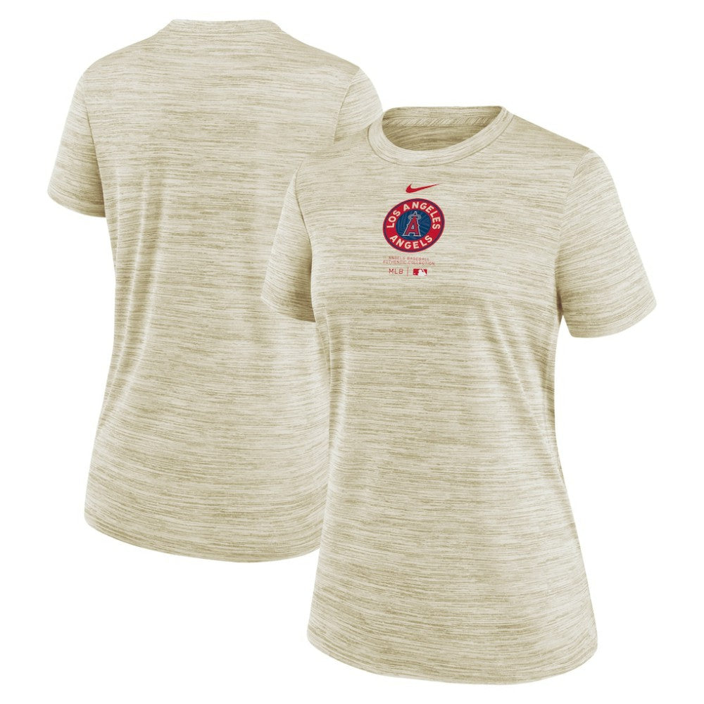Los Angeles Angels Nike Women's City Connect Practice Velocity T-Shirt Discount