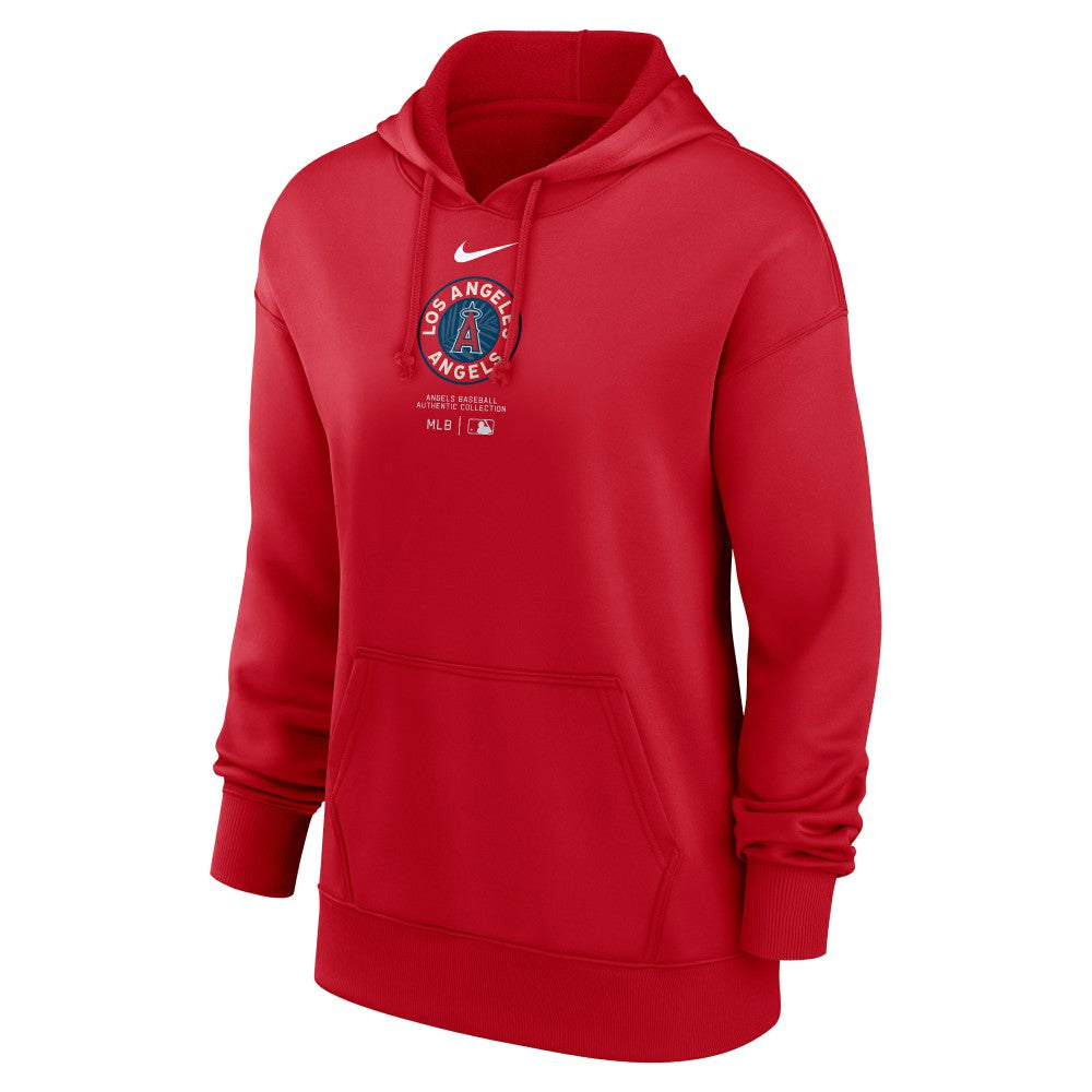 Los Angeles Angels Nike Women's City Connect Practice Performance Pullover Hoodie Discount