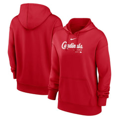 St. Louis Cardinals Nike Women's Authentic Collection Performance Pullover Hoodie Discount