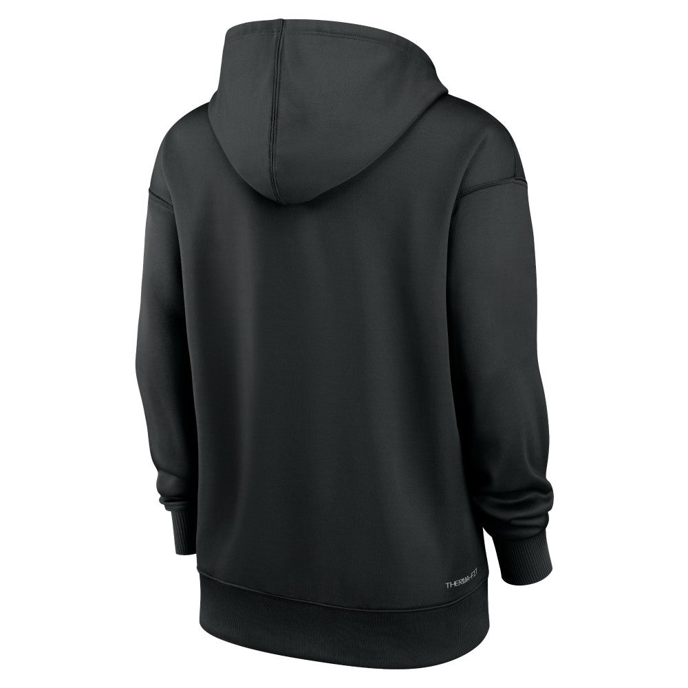Miami Marlins Nike Women's Authentic Collection Performance Pullover Hoodie for sale