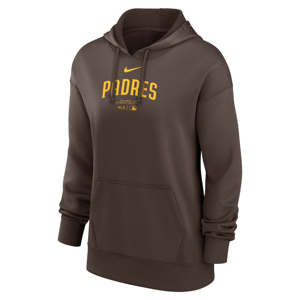 San Diego Padres Nike Women's Authentic Collection Performance Pullover Hoodie Online